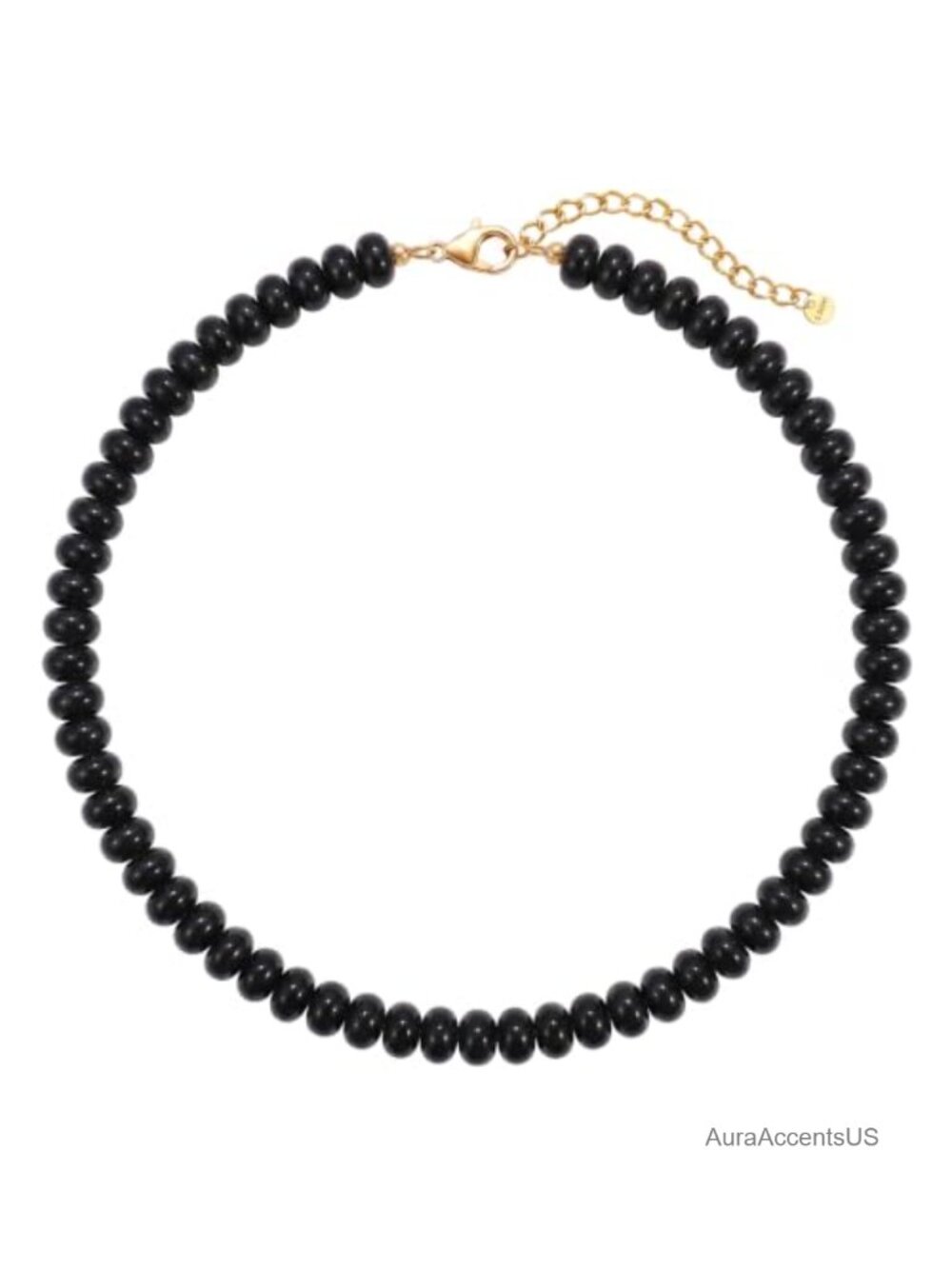 Natural Gemstone Beaded Necklace Freshwater Pearl Stainless Steel Boho Choker